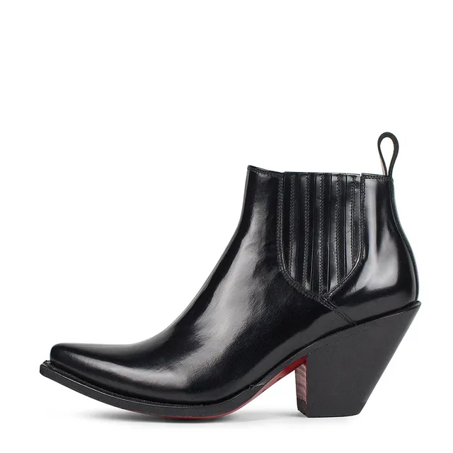 sendra-boots-17919-lula-antic-negro-sonderanfertigung-in-schwarz-gr-e-35 image 1