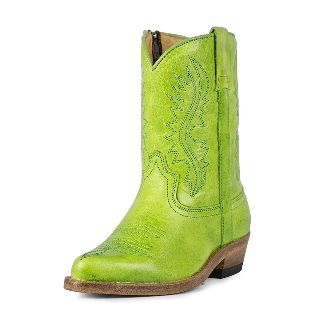sendra-boots-2605n-micky-britnes-manzana-kinder-cowboystiefel-gr-n image 2
