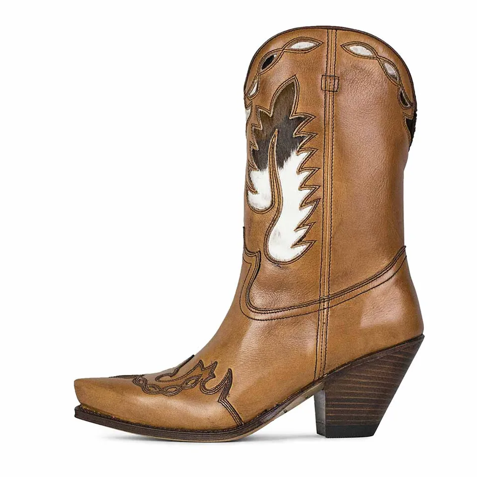 sendra-boots-18839sd2-gorca-westernstiefel-miele-schwarz image 1