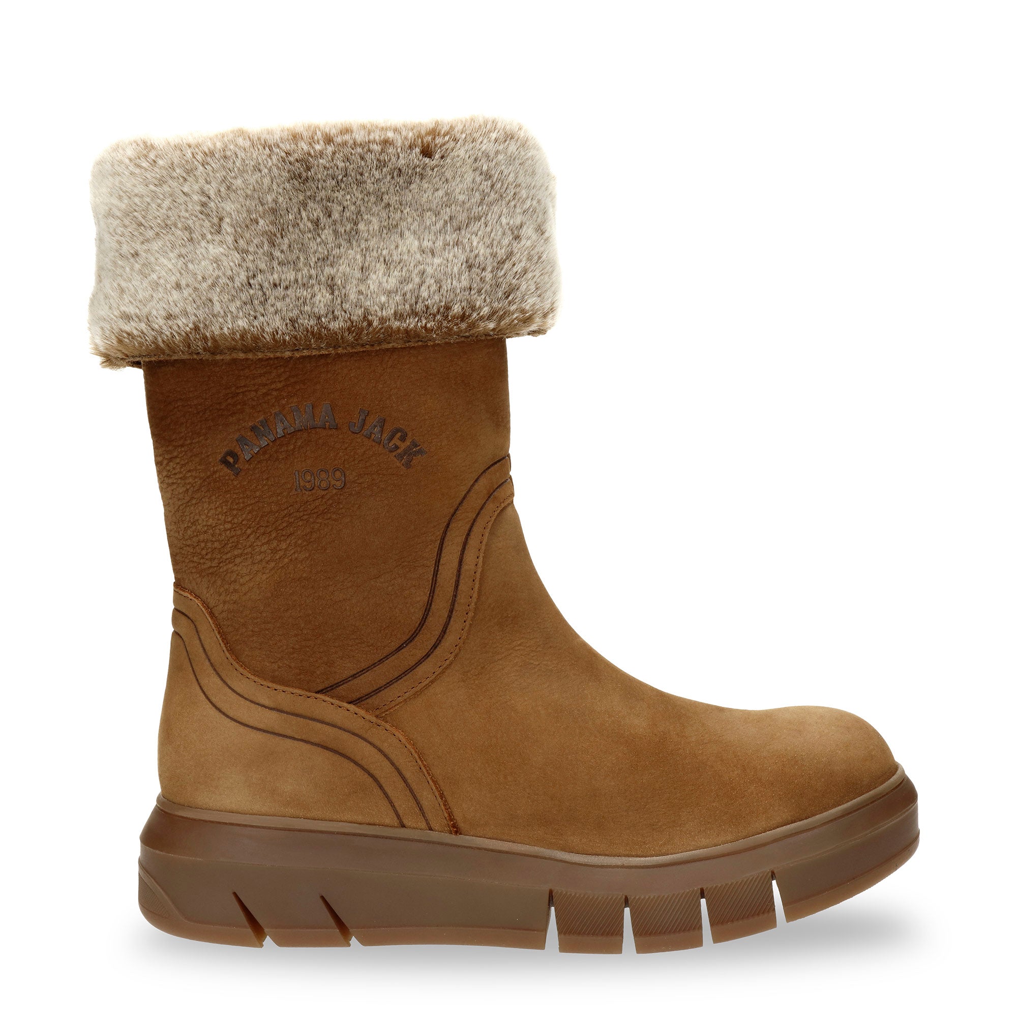 panama-jack-neck-b1-damenstiefel-nobuck-cuero-cognac image 3