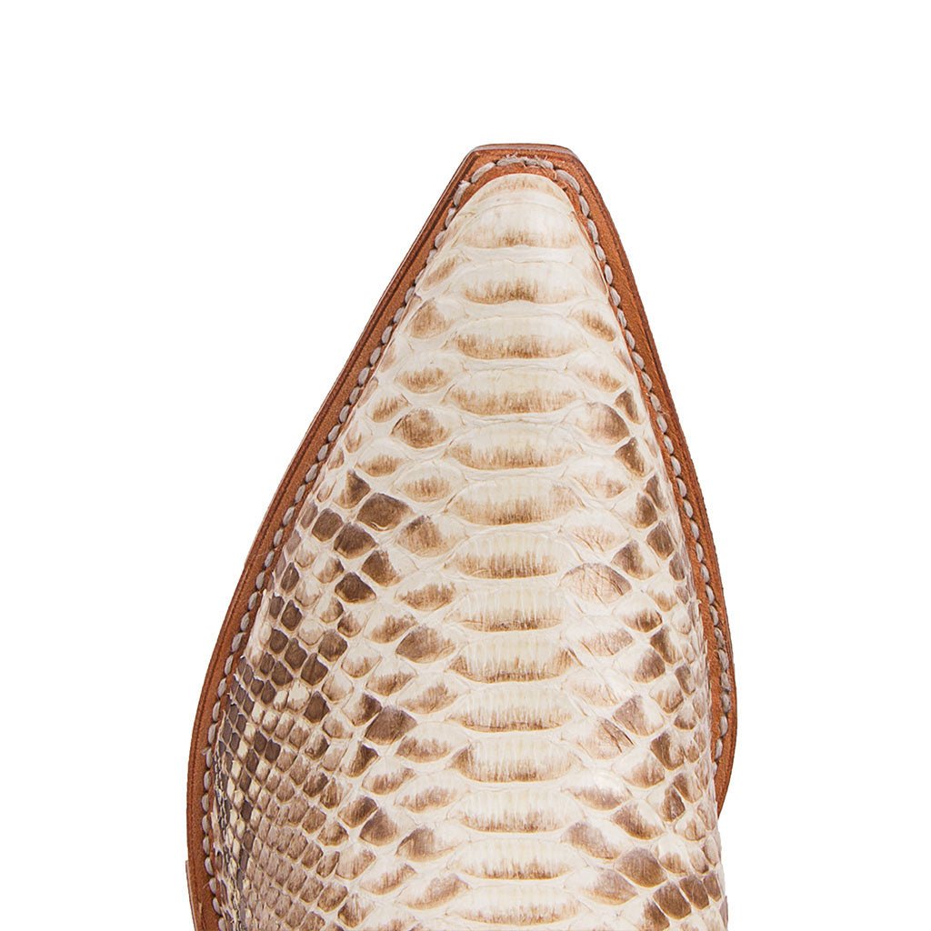 sendra-boots-2966-pico-piton-barriga-natural-exotic-westernstiefel image 3
