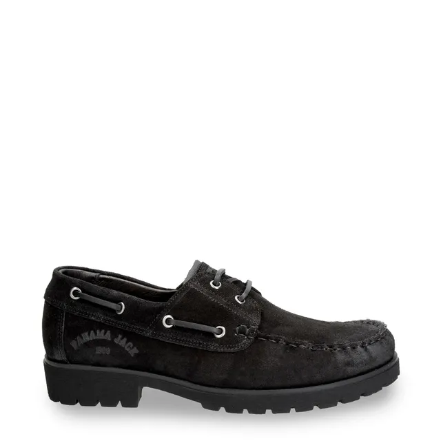 panama-jack-boat-c18-herren-bootsschuh-velourleder-negro-schwarz image 1