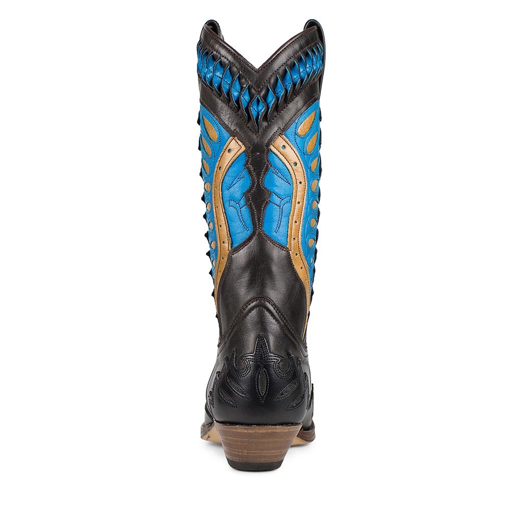sendra-boots-5068-cuervo-snowbut-cowboy-boot-schwarz image 4