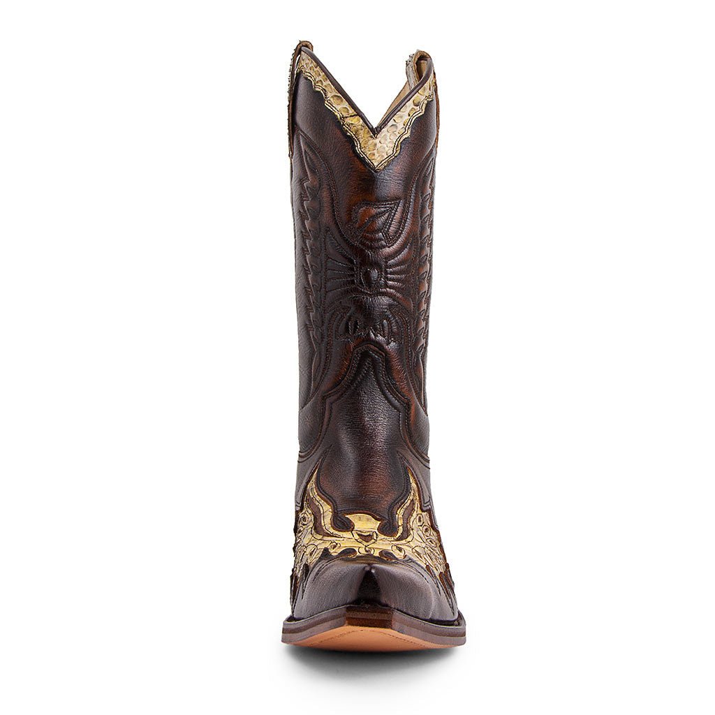 sendra-boots-7106-cuervo-cowboy-exotic-boot-piton-natur image 4