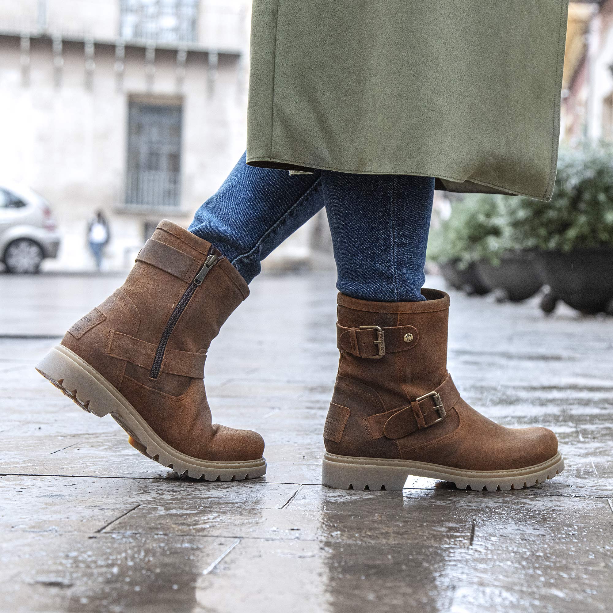 panama-jack-felina-b28-damenstiefel-velour-cuero-camel-flach image 8