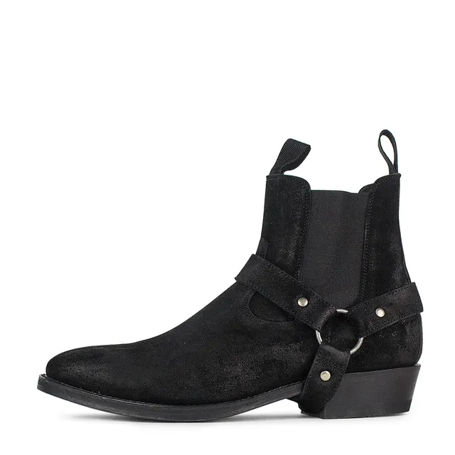 sendra-boots-s0077-14387-kass-serraje-negro-herren-stiefel-schwarz image 1