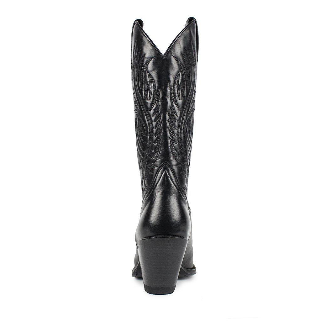 sendra-boots-2605-flora-negro-damen-westernstiefel-schwarz image 4