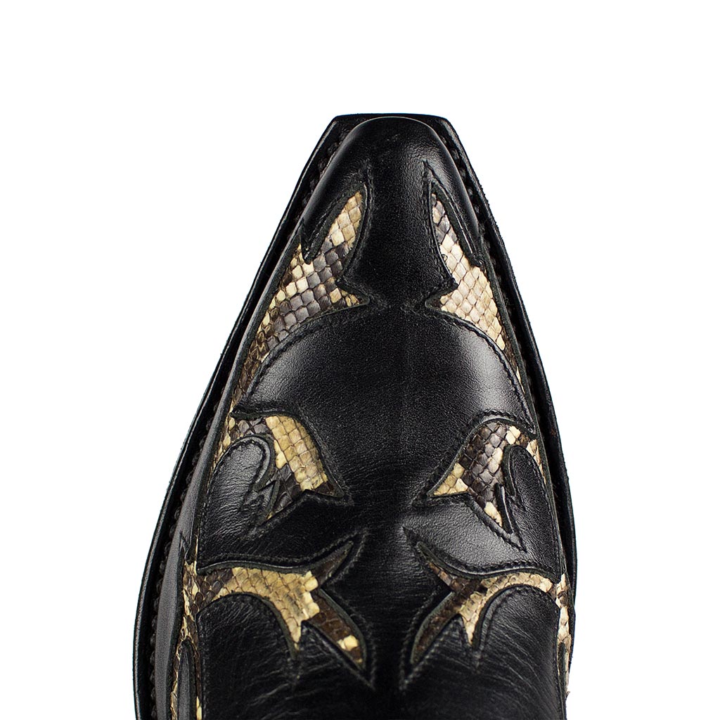 sendra-boots-5500-hilux-cabra-biker-boots-schwarz image 5