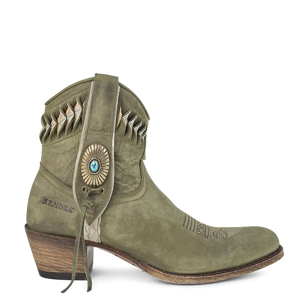 sendra-boots-13387-debora-damen-stiefelette-militar-lavado image 2