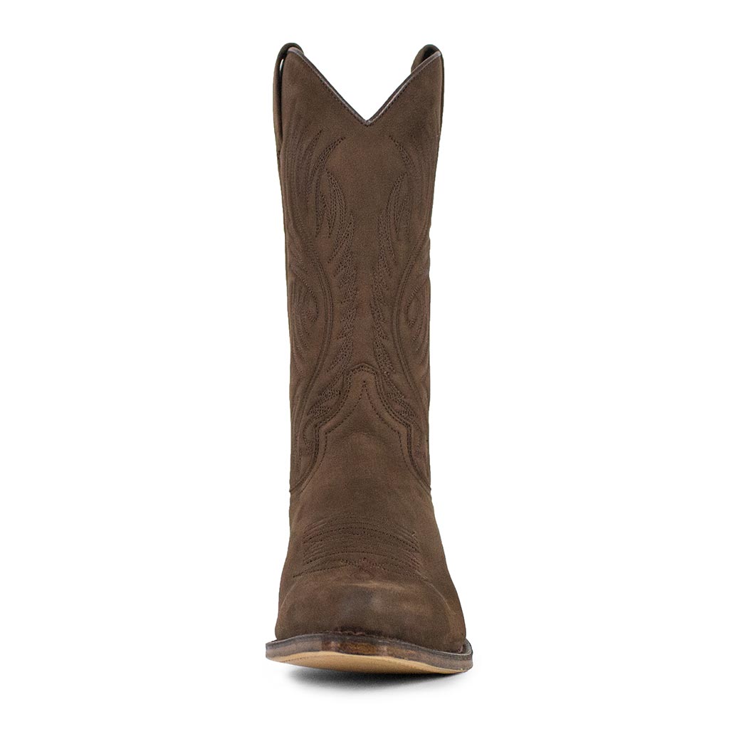 sendra-boots-2605-red-nobuk-alambra-biker-boots-rot image 3