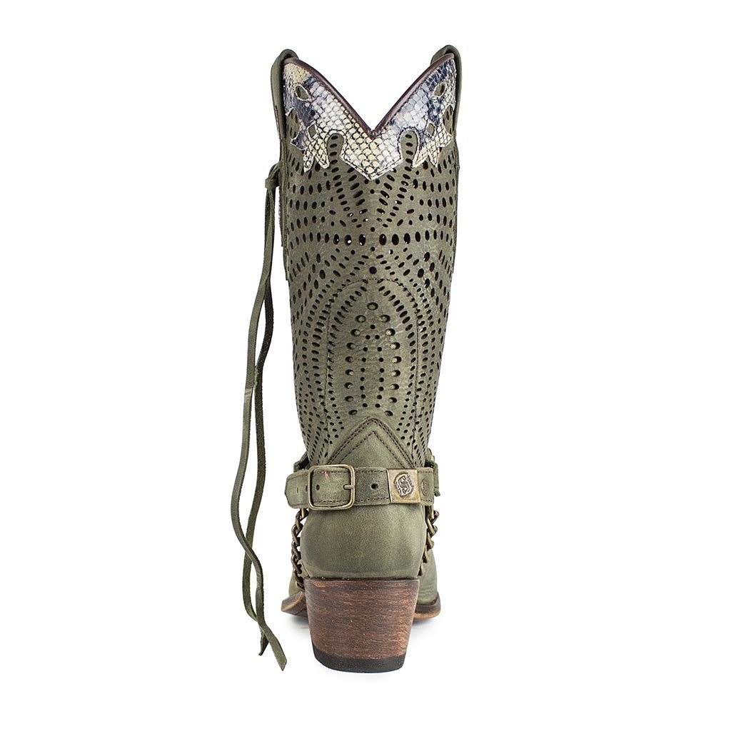 sendra-boots-18625-debora-flota-flint-lavado-cowboystiefel-gr-n image 4