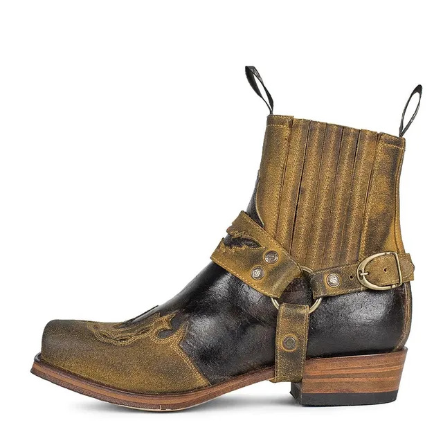 sendra-boots-7811-blues-barbados-stiefelette-camel image 1