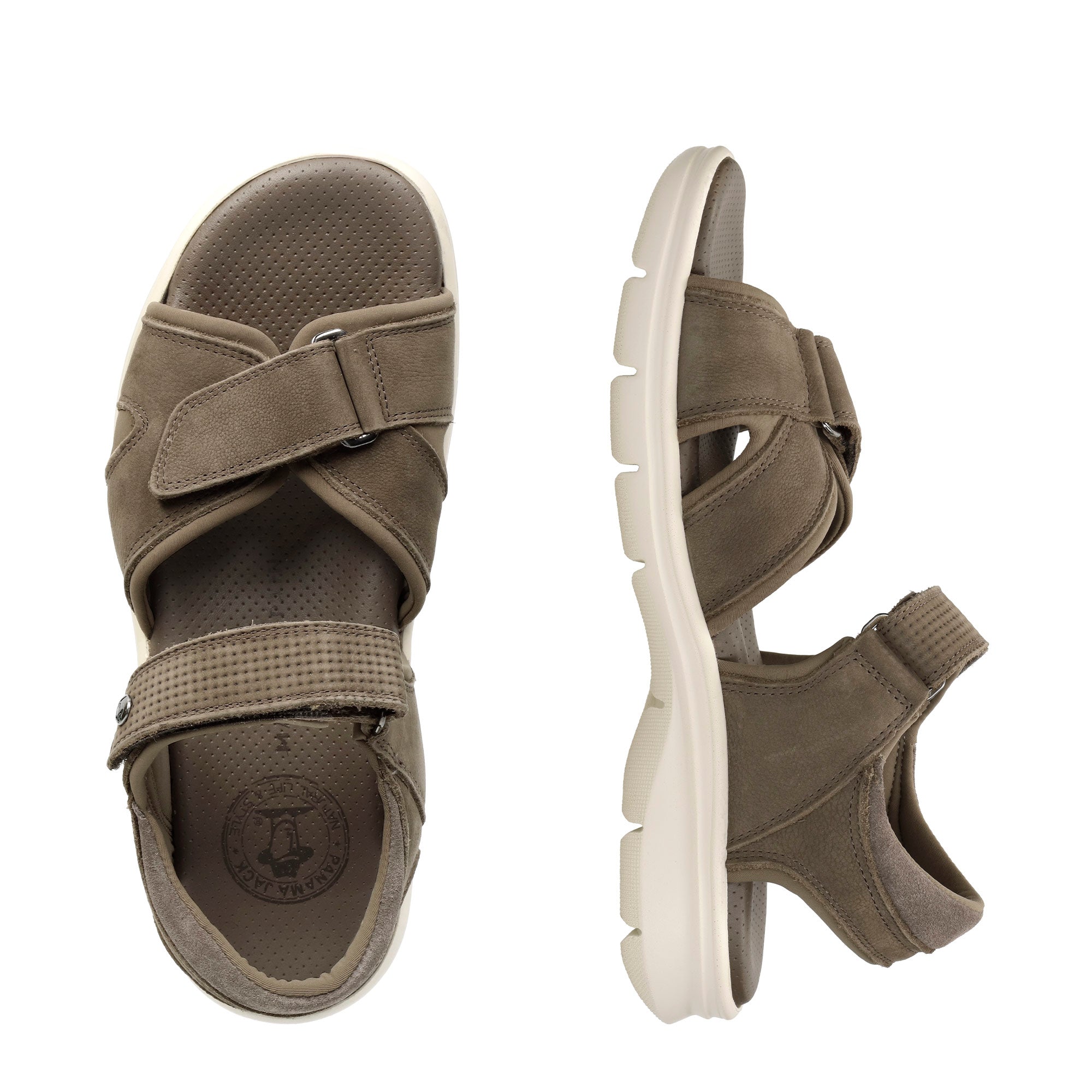 panama-jack-sanders-c23-herren-sandale-nubuk-grau-waterproof image 5