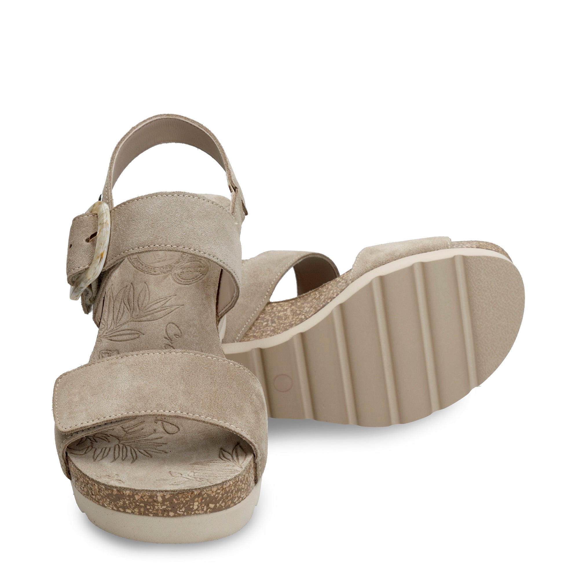 panama-jack-valle-b4-keilsandalette-velour-taupe image 5
