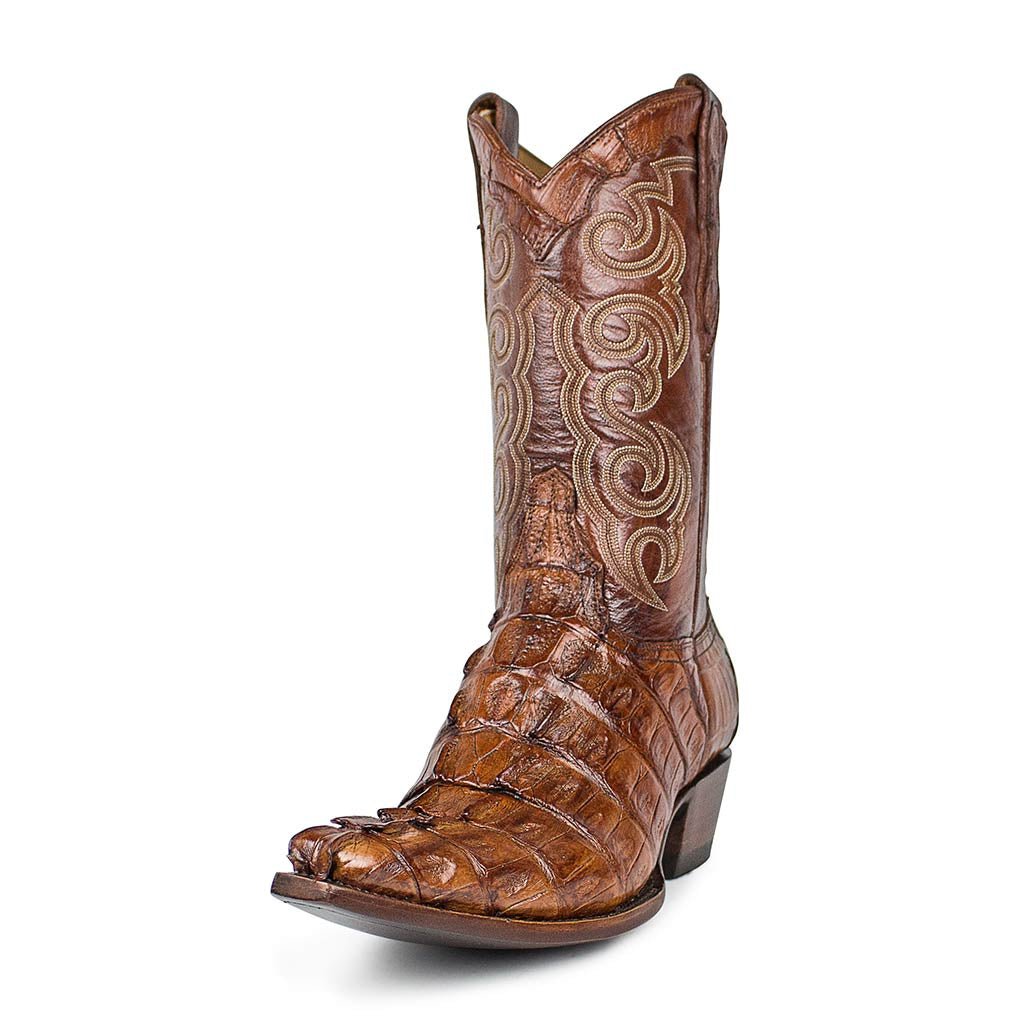 sendra-boots-texas-caiman-tail-exotikstiefel-cognac image 2