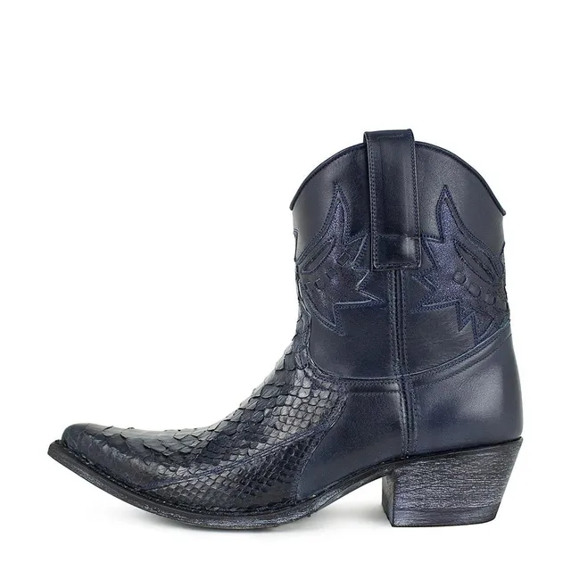 sendra-boots-10892p-alma-stiefelette-schwarz-navy image 1
