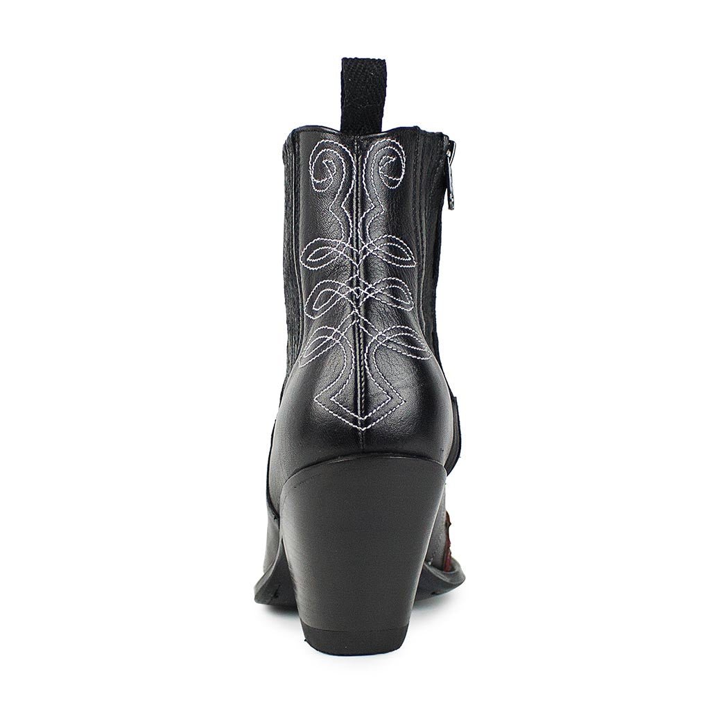 sendra-boots-16409-gorca-negro-damen-cowboy-bot-n-aus-leder-mit-rotem-python image 5