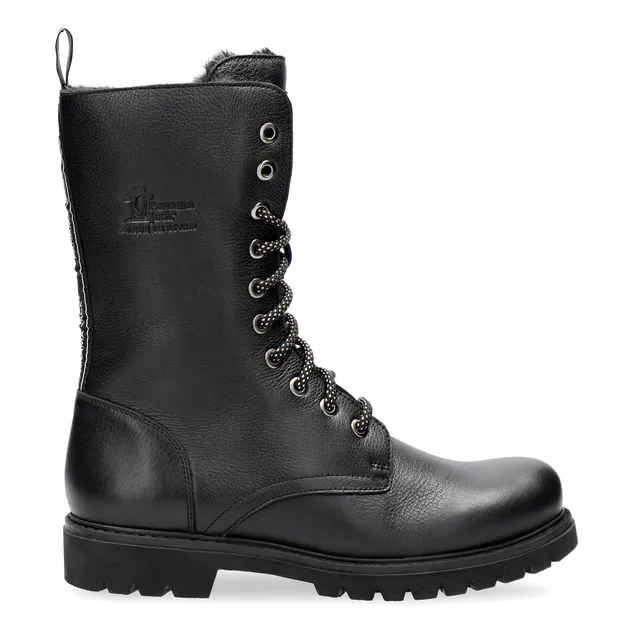 panama-jack-fiorela-b1-napa-negro-damenstiefel-flach-wasserdicht-schwarz image 1