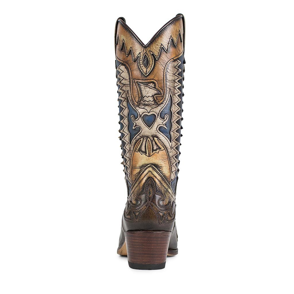 sendra-boots-3840-lia-cowboystiefel-denver-canela-lavado image 4