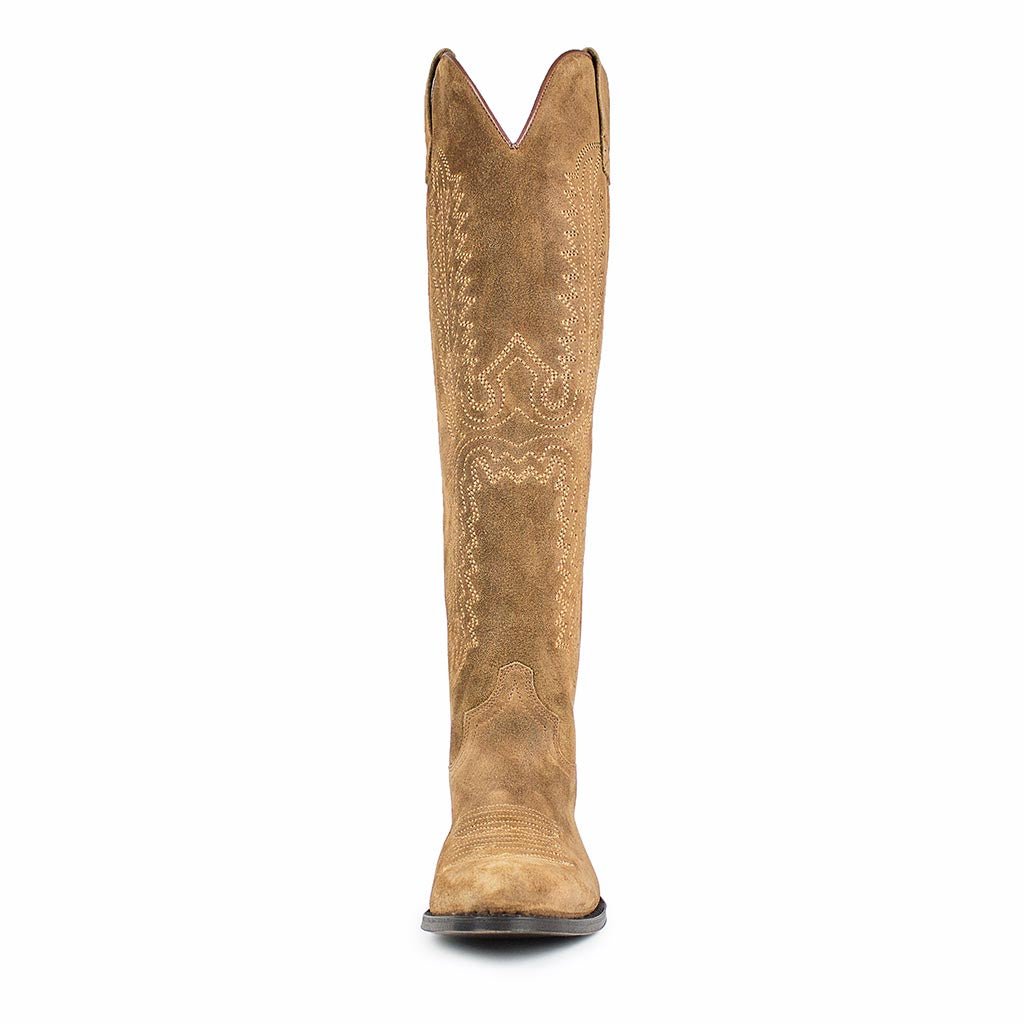 sendra-boots-16525-debora-martens-cowboystiefel-cuoio-braun image 5