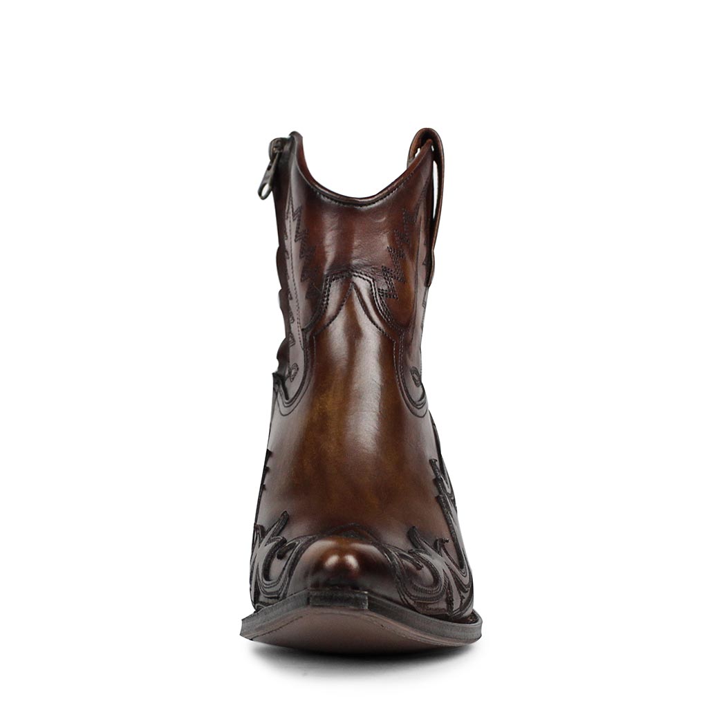 sendra-boots-16695-lula-handpainted-boot-cognac-braun image 3
