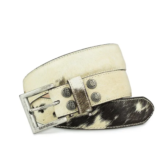 sendra-6660-pelo-pony-lederg-rtel-4-cm-mit-wechsel-schnalle image 1