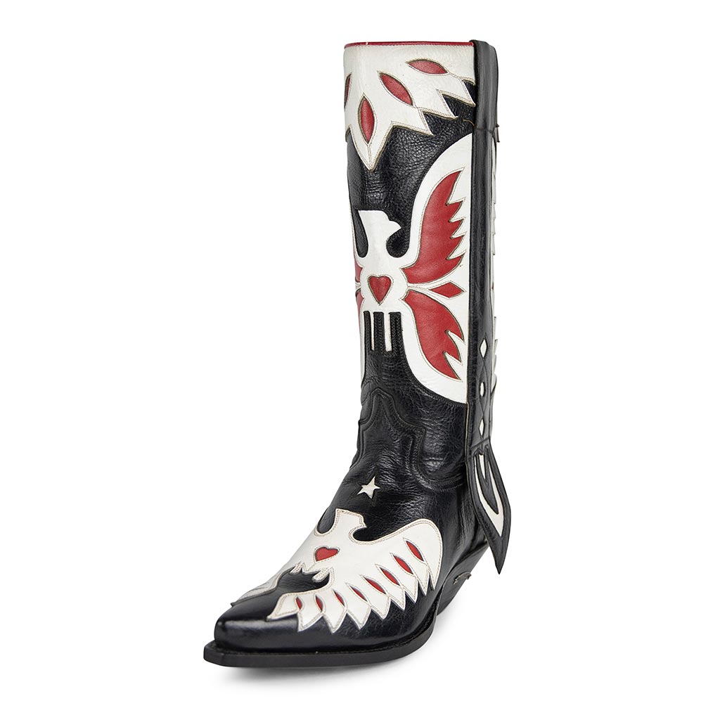 sendra-boots-2701-cuervo-charro-negro-cowboystiefel image 2