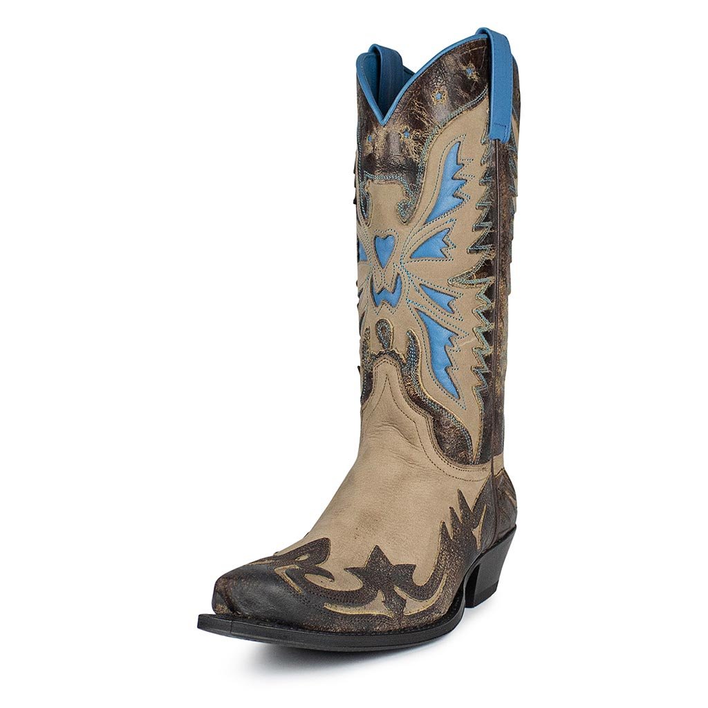 sendra-boots-6885-cuervo-nobuck-softy-damen-cowboy-stiefel-barbados image 2