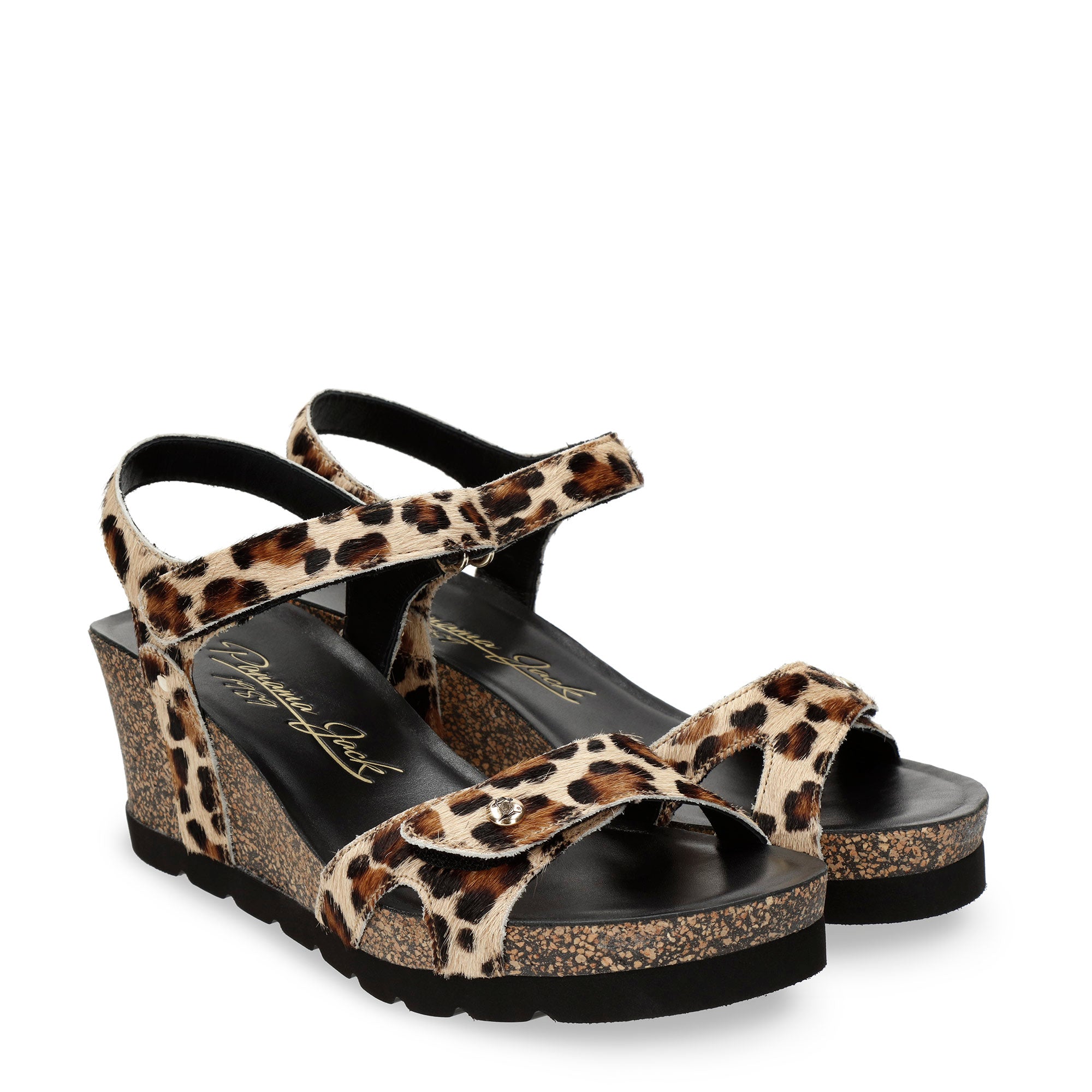 panama-jack-julia-leopard-b1-keilsandalette-natural image 5