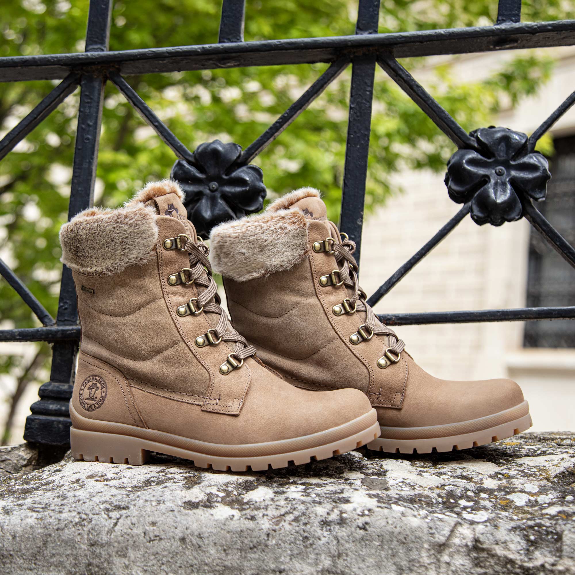 panama-jack-tuscani-gtx-b4-damenstiefel-taupe-waterproof image 8