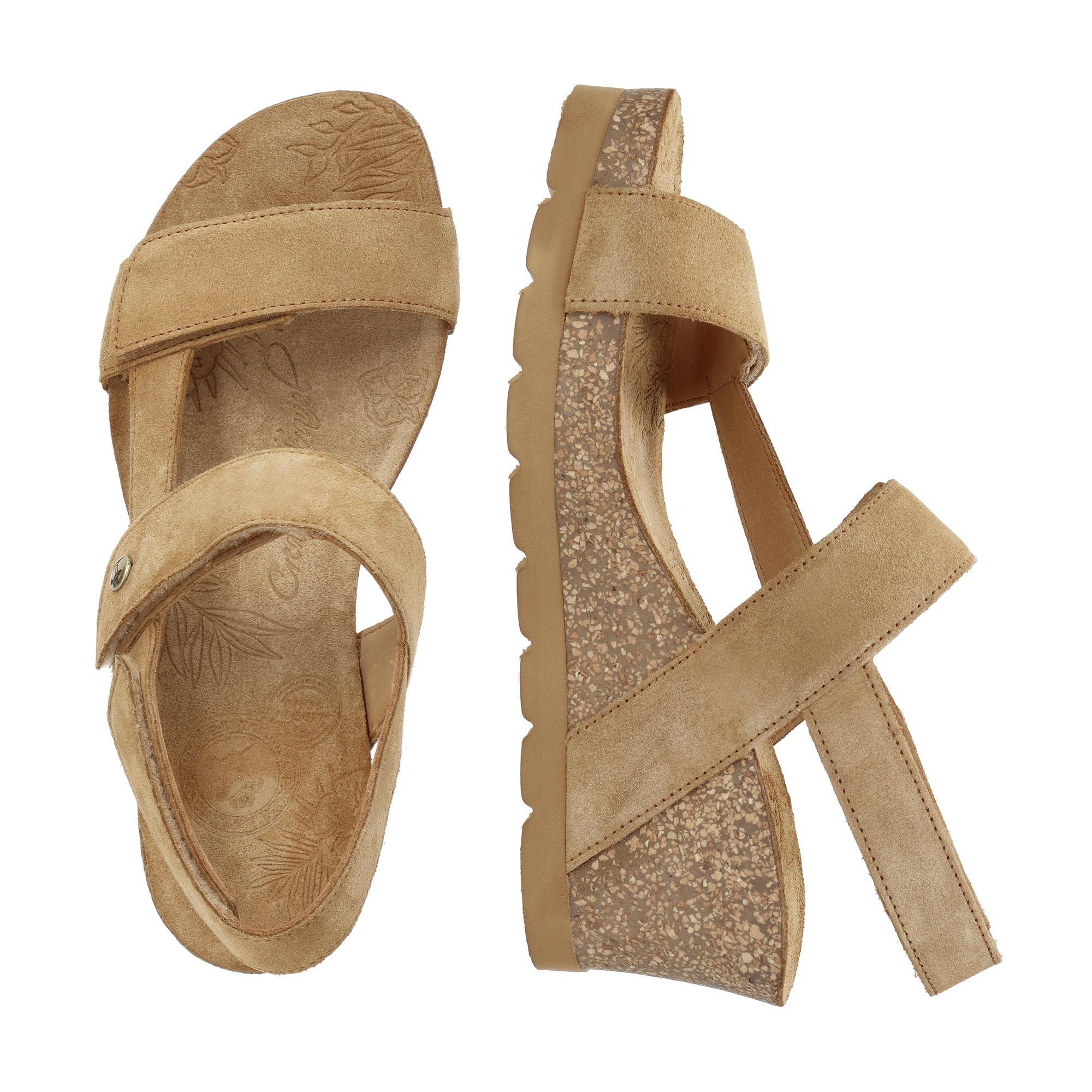 panama-jack-vilma-b2-keilsandalette-velour-cuero image 4
