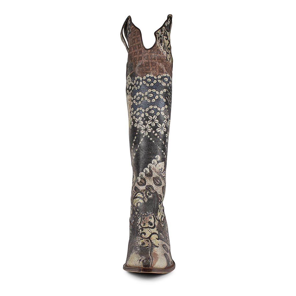 sendra-boots-7317-sharp-sabana-flores-damen-langschaft-stiefel image 3