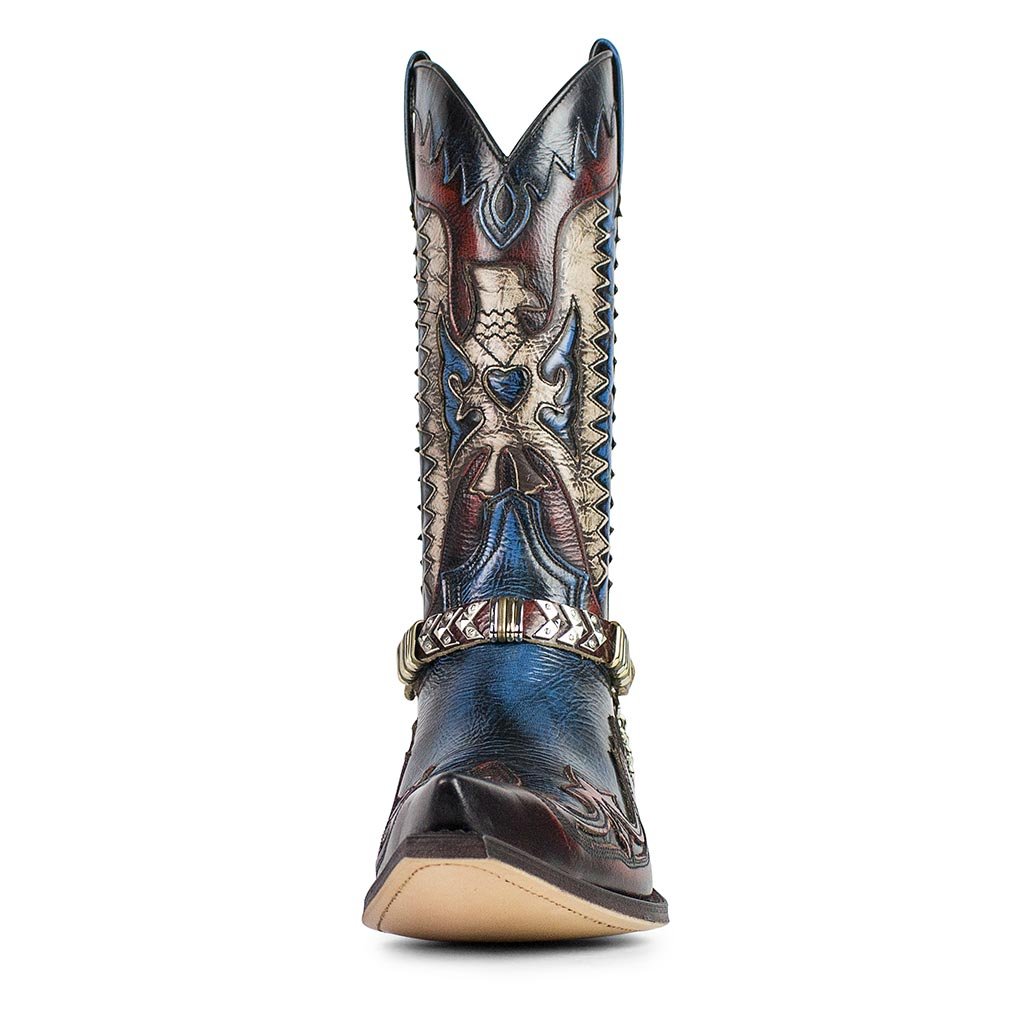 sendra-boots-3840-cuervo-cowboystiefel-hurricane-rojo-ducados image 3
