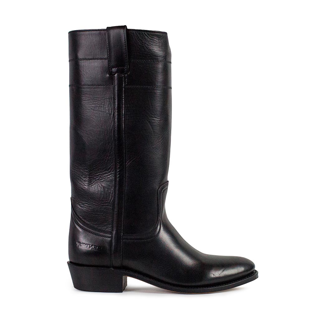 sendra-boots-r4566-leder-stiefel-schwarz image 1