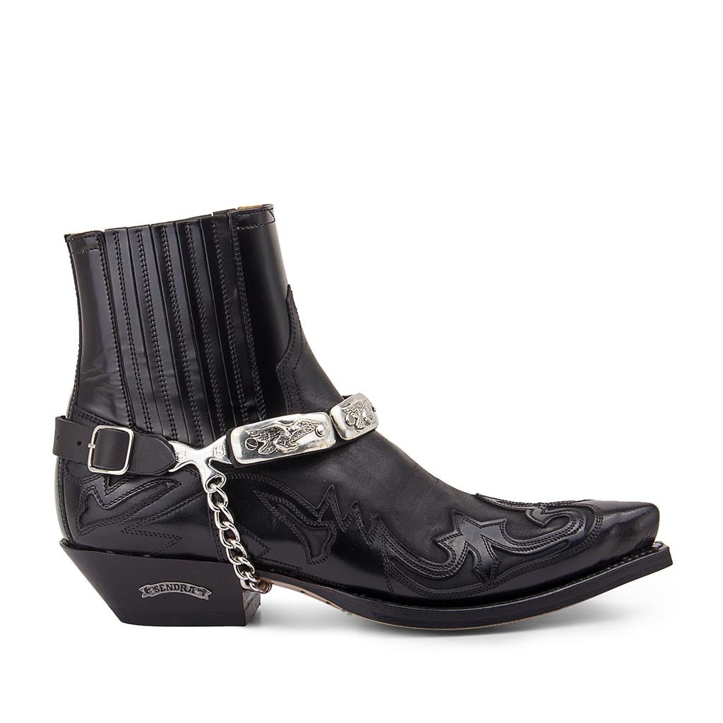 sendra-boots-arnes-68-negro-stiefel-harness-zubeh-r-schwarz image 2