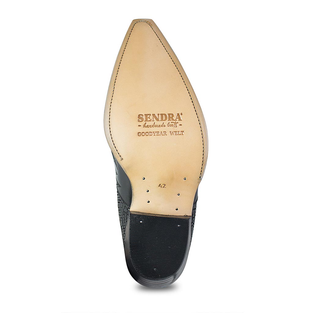 sendra-boots-9396p-javi-piton-negro-exotic-cowboystiefel-herren image 6