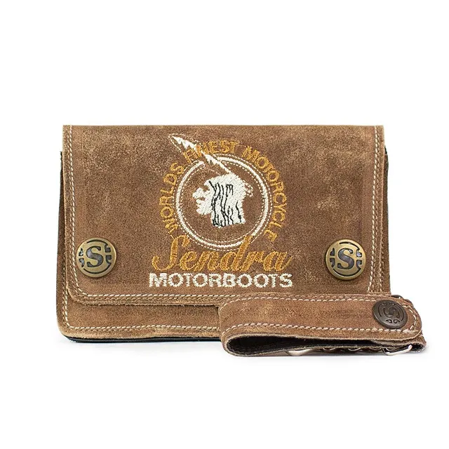 sendra-boots-mini-motorboots-geldb-rse-old-martens-cuoio-leder-braun image 1