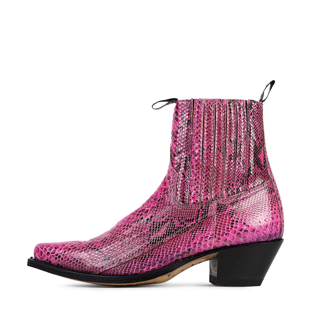 sendra-boots-4375-pico-piton-exotic-stiefel-fuchsia-python-damen image 1