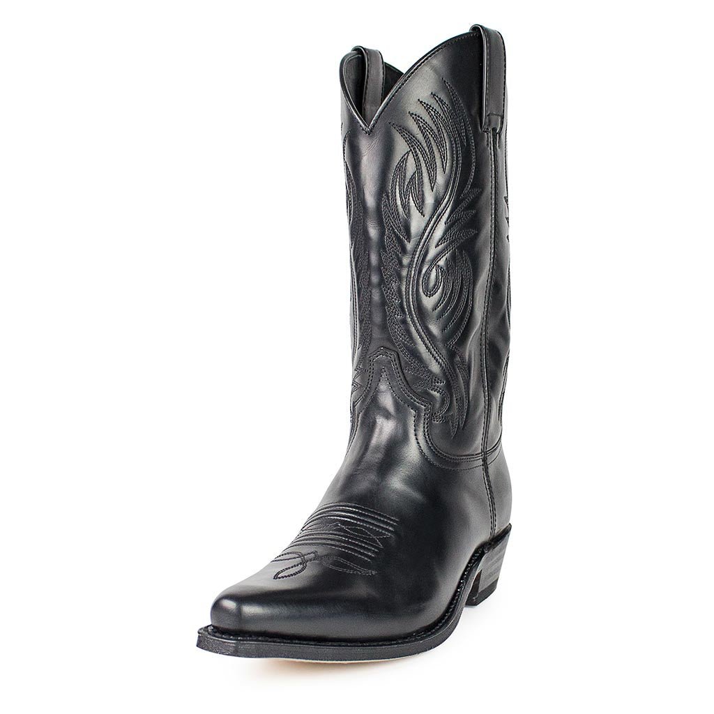 sendra-boots-16456-red-antic-negro-damen-cowboystiefel image 2