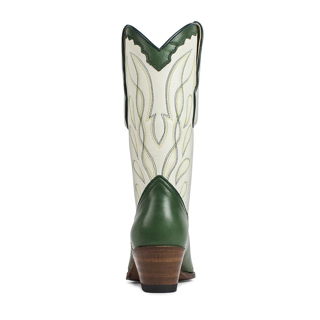 sendra-boots-18389-lia-westernstiefel-wei-gr-n-goodyear image 4