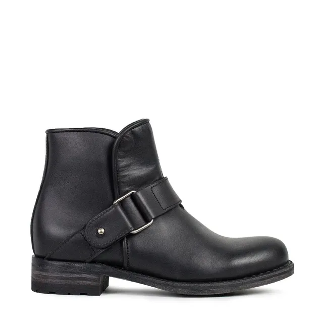 sendra-boots-r4591-negro-damen-leder-boots-schwarz image 1