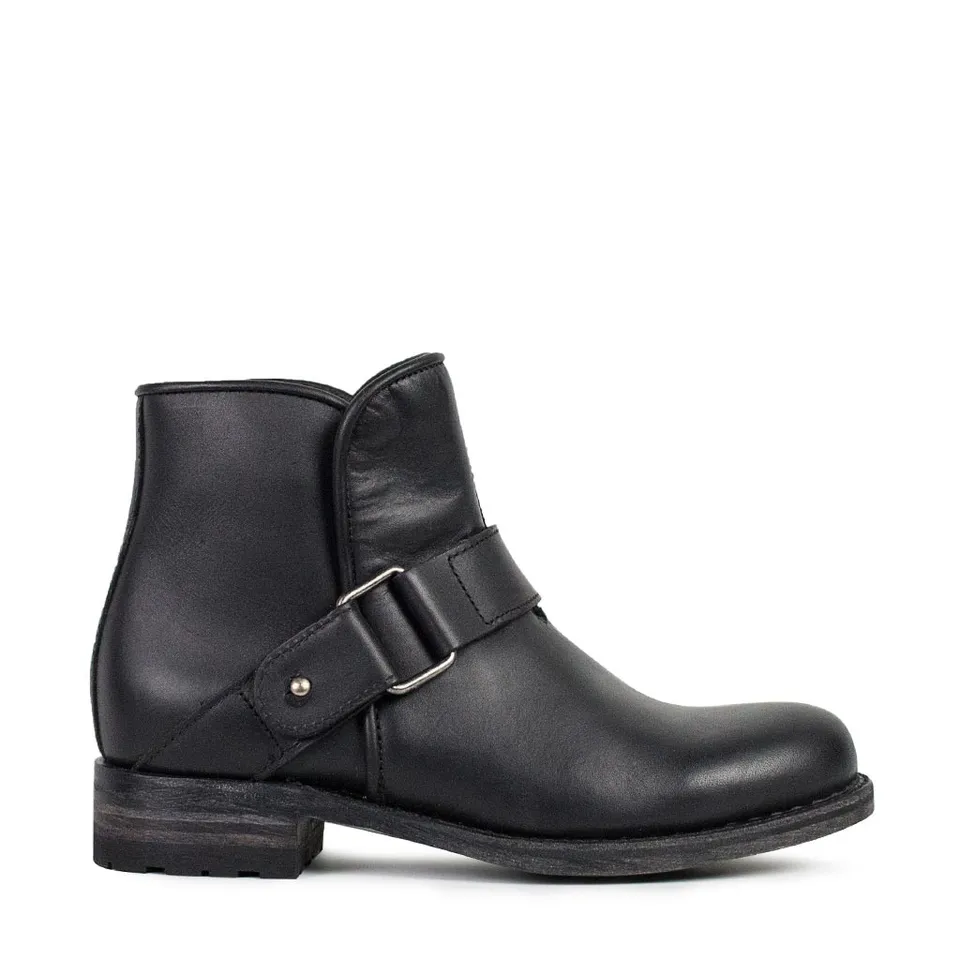 sendra-boots-r4591-negro-damen-leder-boots-schwarz image 1