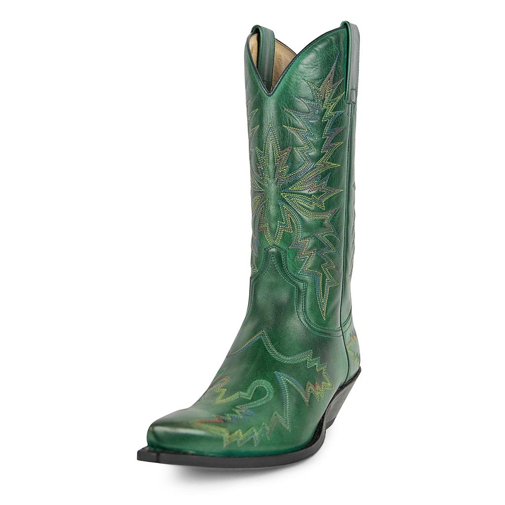 sendra-boots-8500-cuervo-palermo-verde-cowboy-stiefel image 2