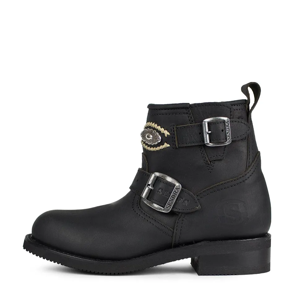 sendra-boots-12902-carol-sprinter-negro-lavado-biker-bot-n image 1