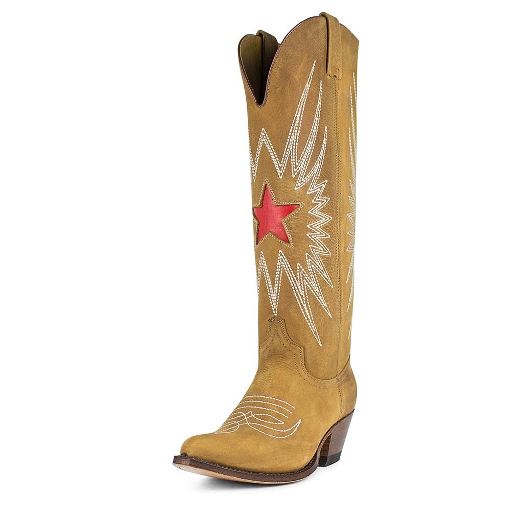 sendra-boots-16926-lia-floter-tang-lavado-cowboystiefel-braun image 2