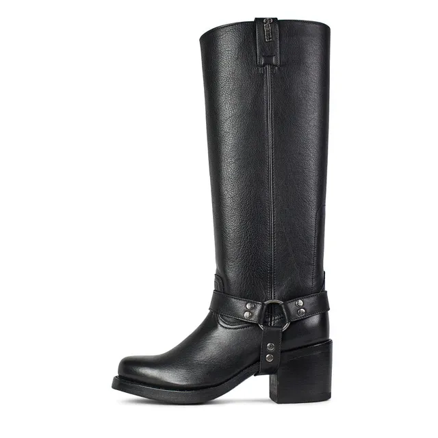 sendra-boots-16813-kika-salvaje-negro-biker-boots-schwarz-damen image 1