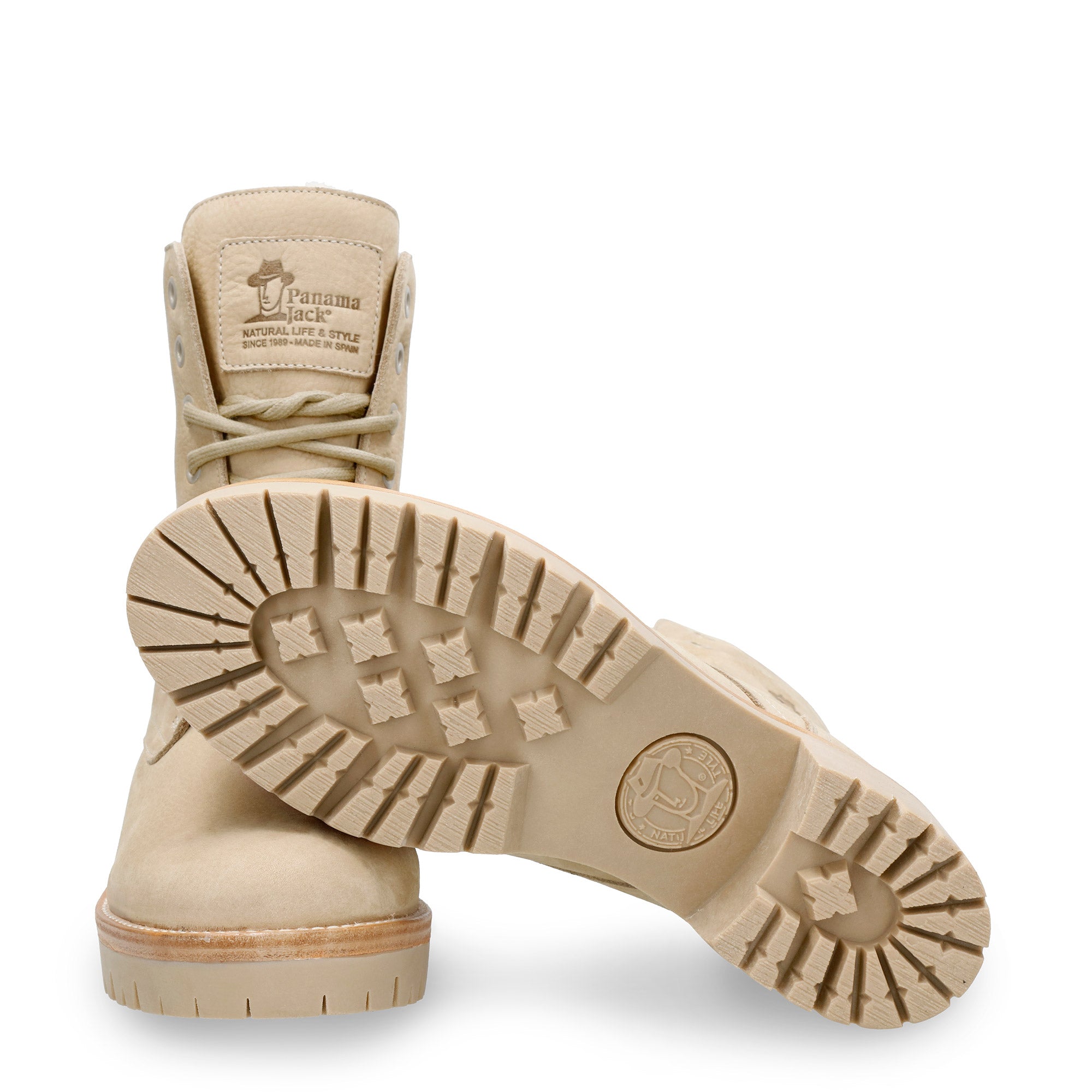 panama-jack-padma-b10-damenstiefel-mit-absatz-nobuck-crudo image 4