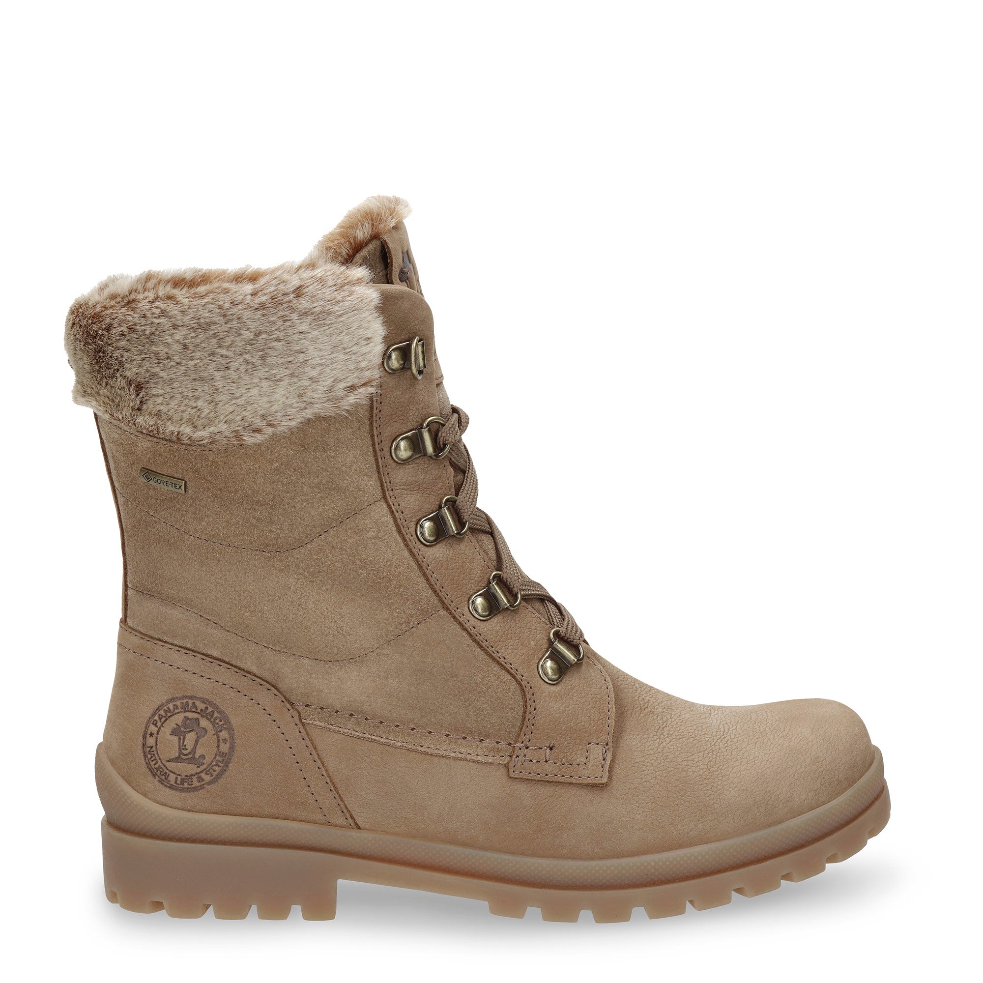panama-jack-tuscani-gtx-b4-damenstiefel-taupe-waterproof image 1