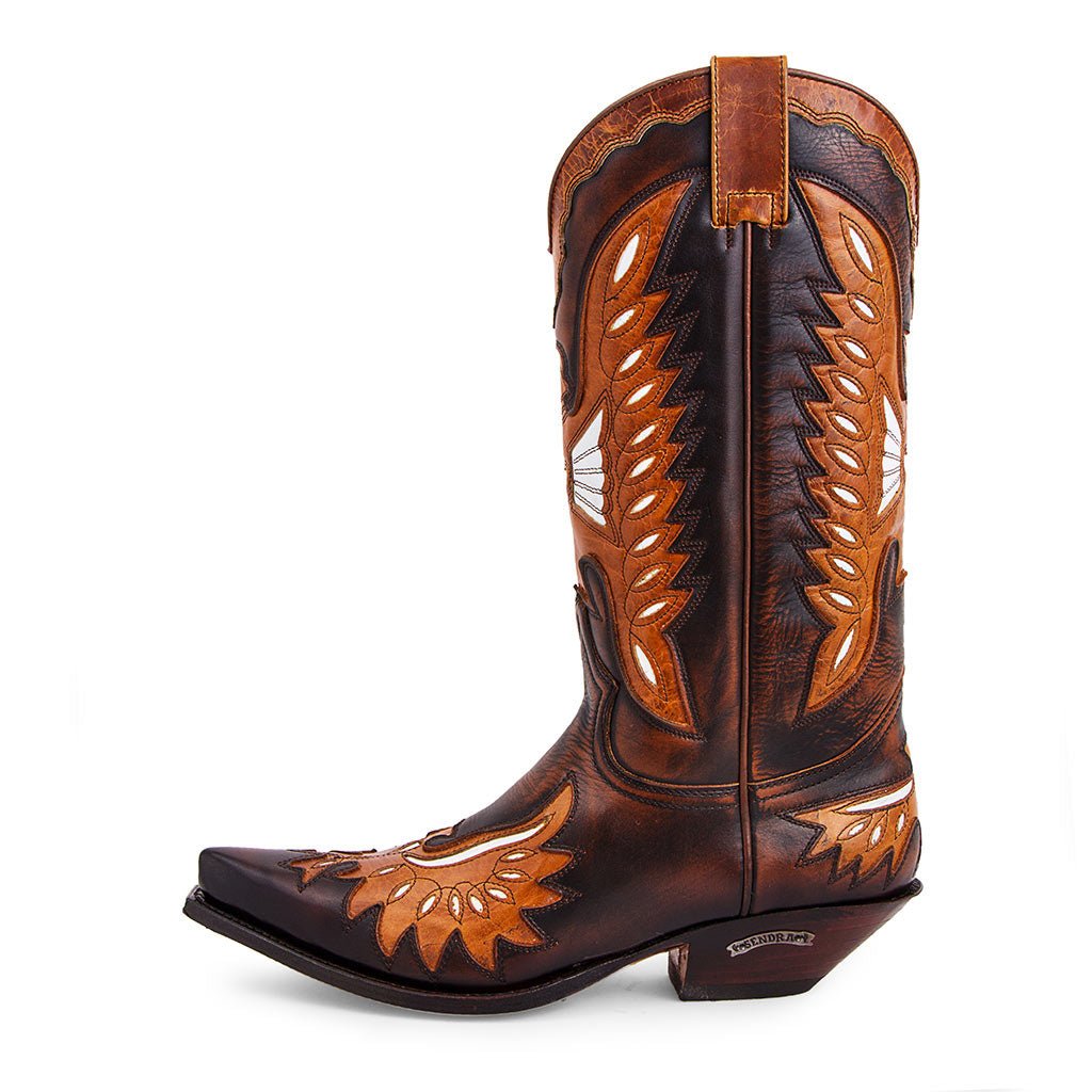 sendra-boots-6990-cuervo-britnes-marron-camel-cowboystiefel image 1
