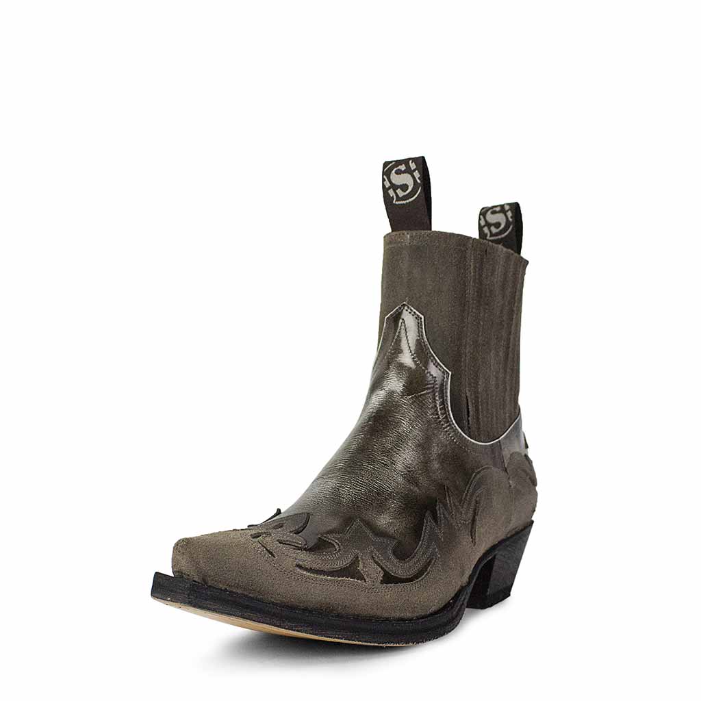 sendra-boots-4660-cuervo-biker-stiefel-flora-blanco-dirty image 2